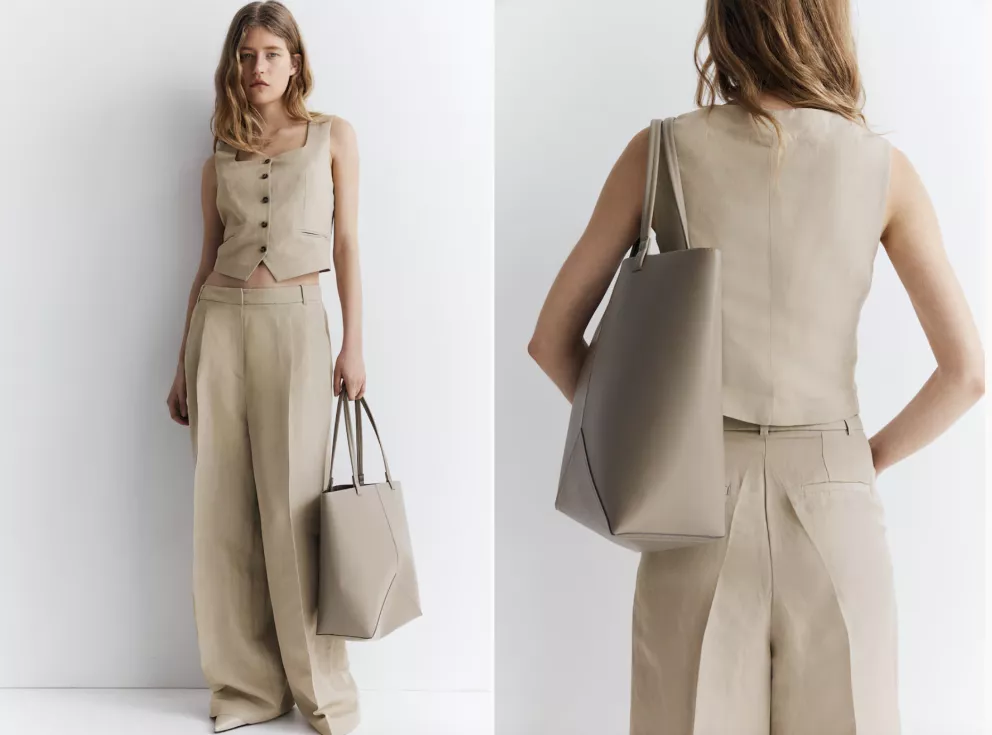 žena s taška shopper