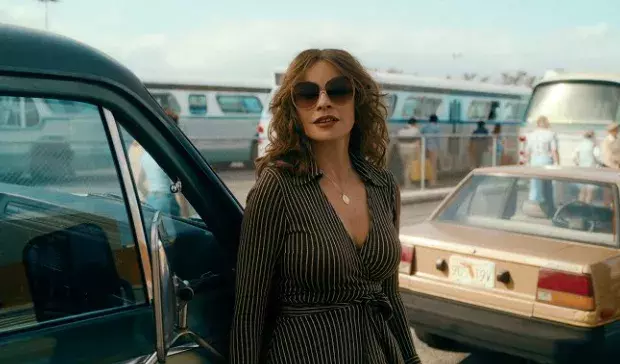 <p>Narkobaronka Griselda Blanco v podání herečky Sofie Vergara v seriálu Griselda</p>
