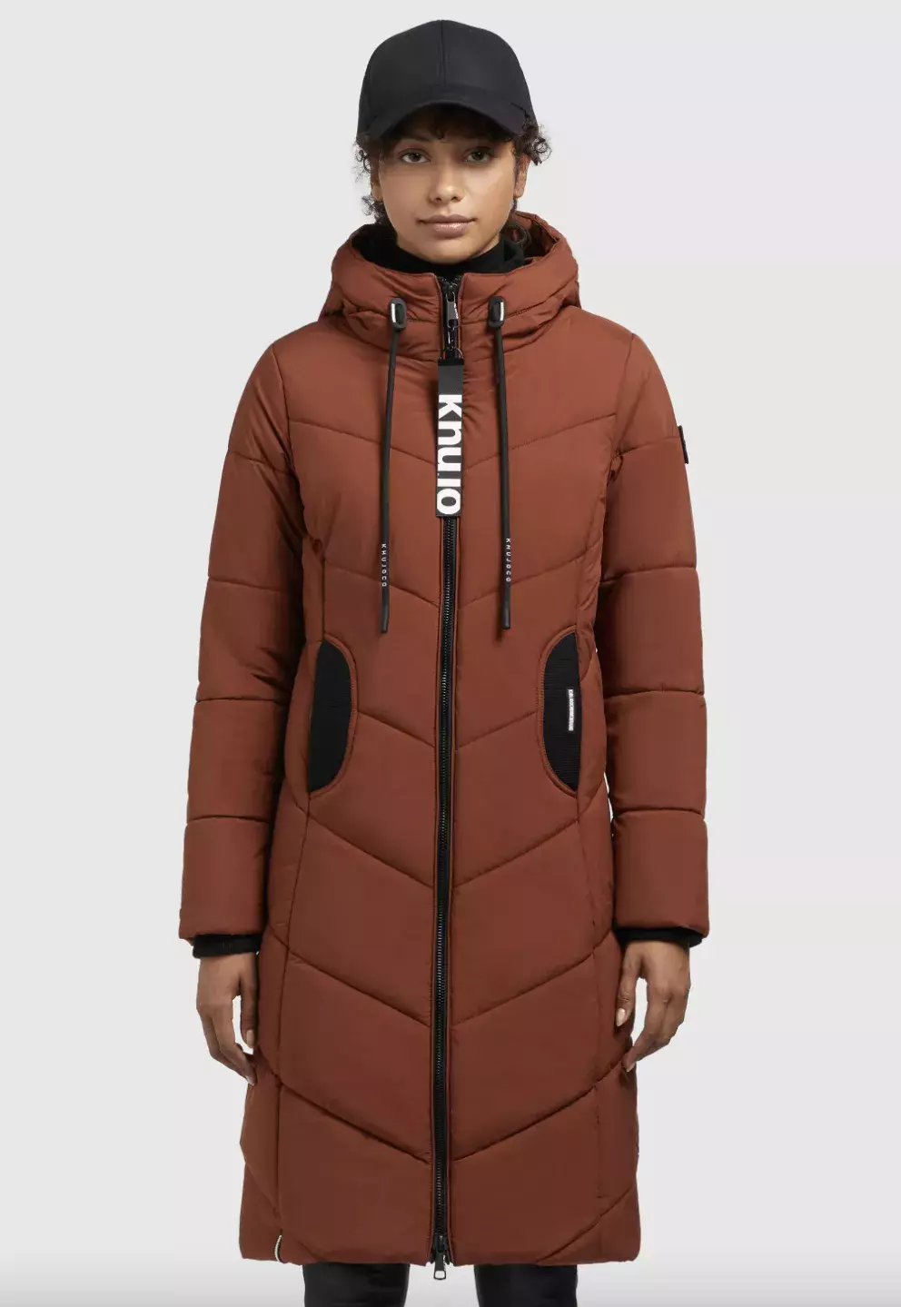 Zimní prošívaný kabát