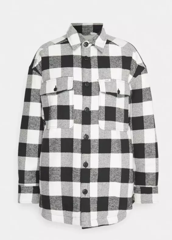 Košilový oversized kabát, Lee, 1 280 Kč