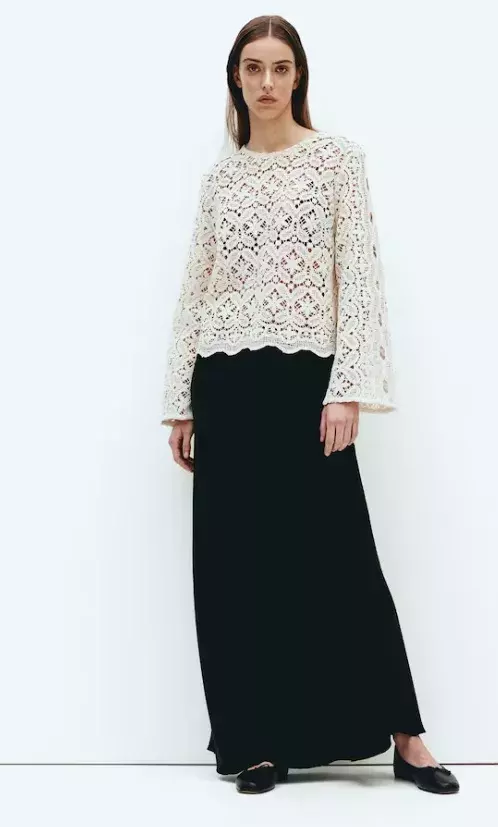 Krajková halenka, H&M, 549 Kč