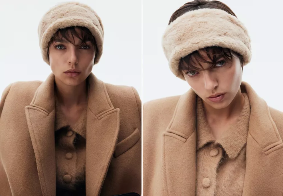 Huňatá čelenka, H&M, 239 Kč