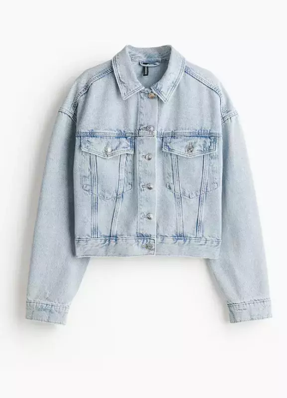 Krátká džínová bunda, H&M, 719 Kč