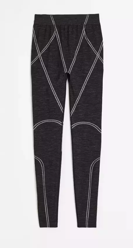 Základní legíny z vlněné směsi DryMove™, H&M, 999 Kč