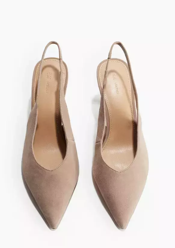 Semišové střevíčky, H&M, 1 459 Kč