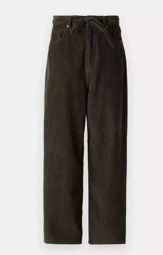 Tmavě hnědé manšestráky, ONLY, 1 200 Kč