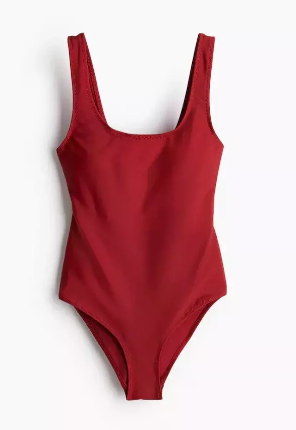 Jednodílné plavky Firm Shape, H&M, 399 Kč