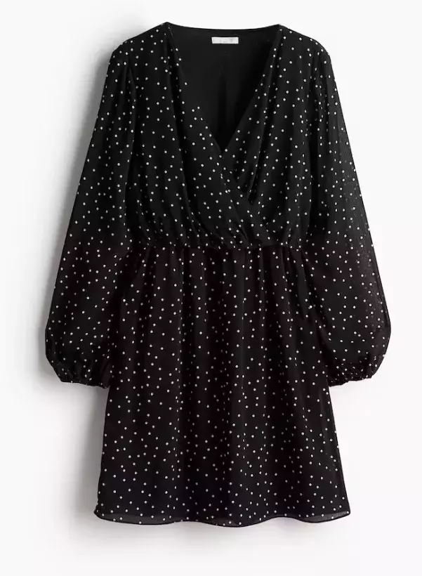 Šifonové šaty, H&M, 959 Kč