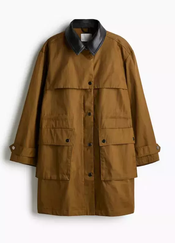 Dlouhá parka, H&M, 1 599 Kč