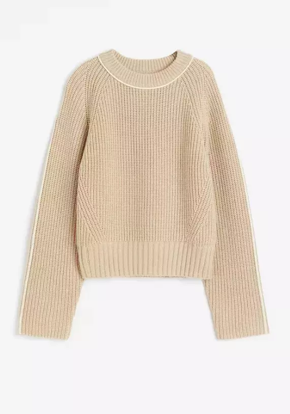 Svetr z vlněné směsi, H&M, 579 Kč