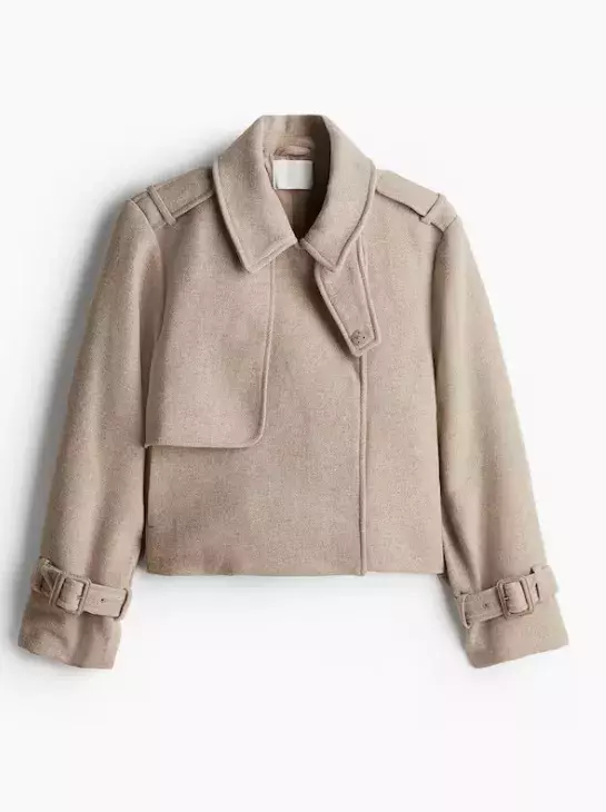   Bunda ve stylu trenčkotu, H&M, 1 199 Kč