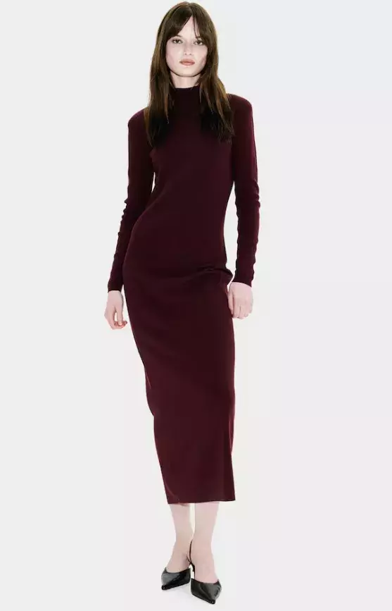 Šaty bodycon s vysokým límcem, H&M, 959 Kč