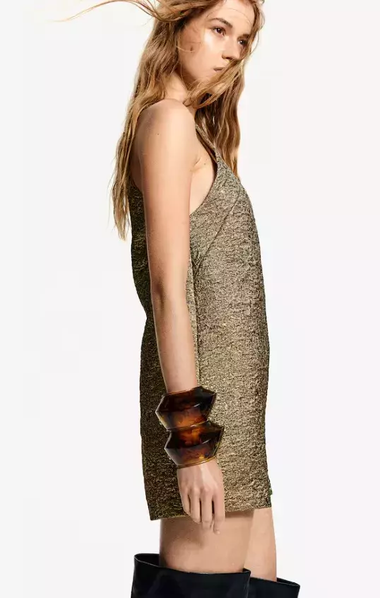 Třpytivé šaty z žakárové tkaniny, H&M, 959 Kč