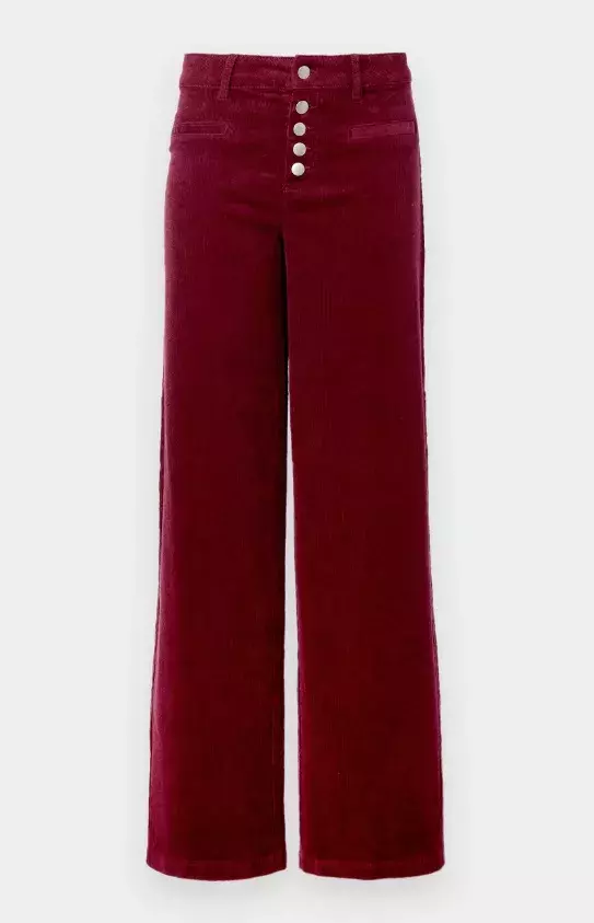 Dámské kalhoty v odstínu bordó, ONLY, 720 Kč