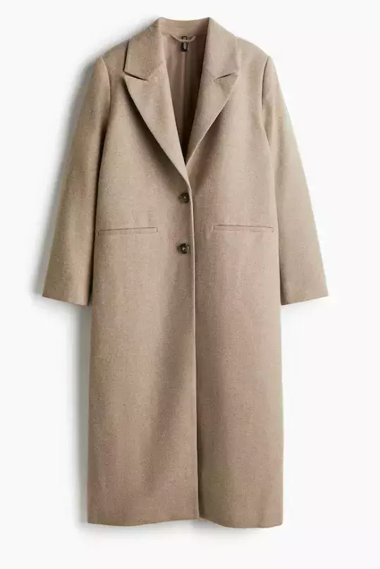 Jednořadový kabát, H&M, 1 699 Kč