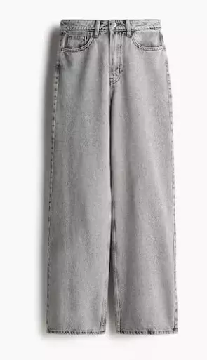 Šedé džíny, H&M, 599 Kč