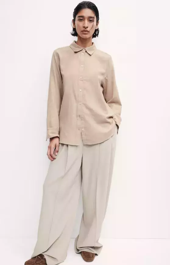 Flanelová košile z bavlny, H&M, 599 Kč