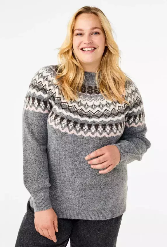 Svetr s norským vzorem, Zizzi, 1 599 Kč