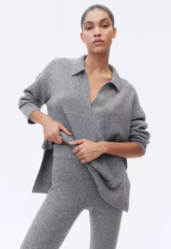 Legíny z jemného úpletu, H&M, 536 Kč