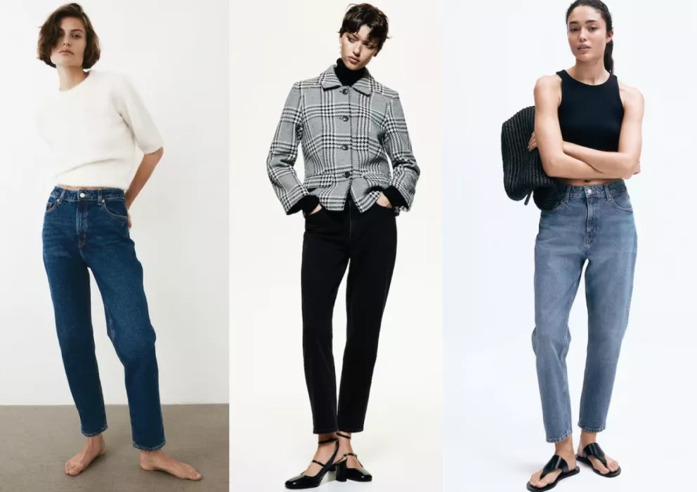 Mom jeans se hodí pro každou příležitost. 