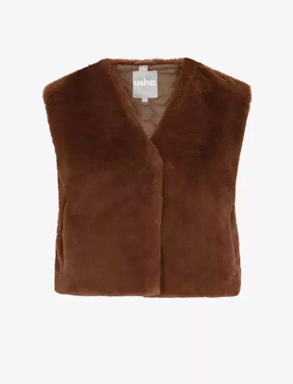 Huňatá vesta, usha, 1 264 Kč