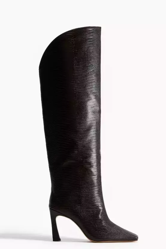 Kozačky vysoké po kolena, H&M, 1 699 Kč