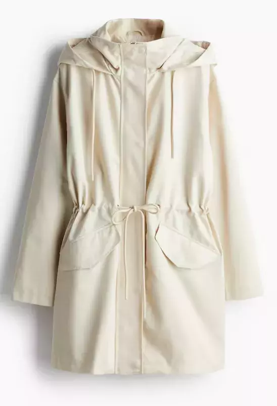 Oversized parka s kapucí, H&M, 1 459 Kč