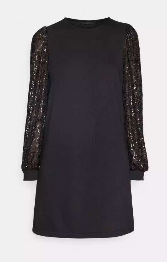 Šaty s průsvitnými rukávy, Vero Moda, 1 030 Kč