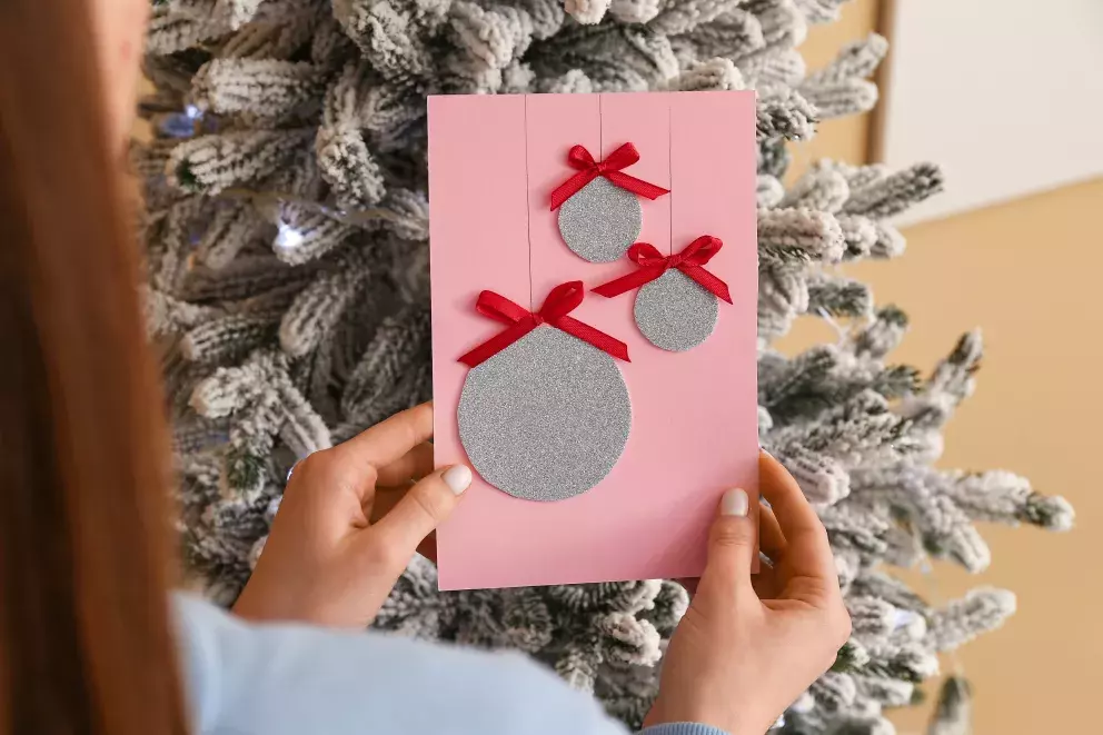 vánoční přání, stromeček