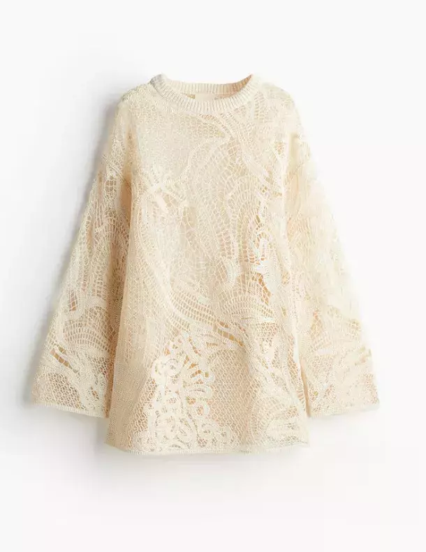 Svetr z vlněné směsi, H&M, 1 899 Kč