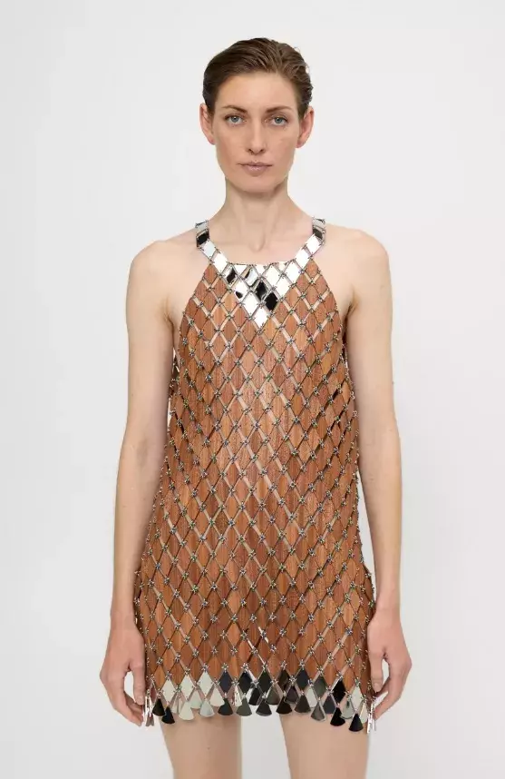 Luxusní koktejlové šaty, Rabanne, 54 000 Kč