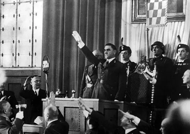 <p><span>Balkánský řezník Ante Pavelić</span></p>
