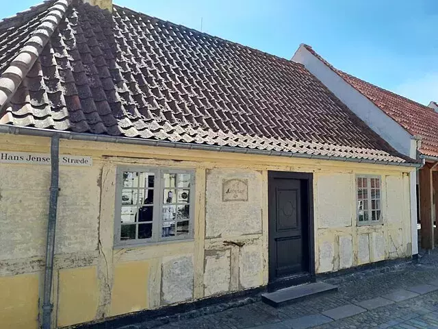 Město Odense v Dánsku, dům H. Ch. Andersena