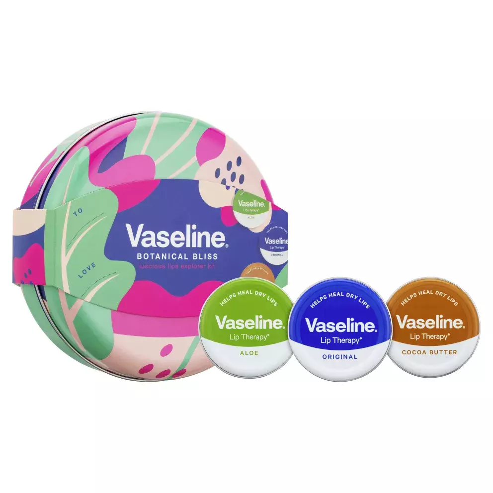 Sada balzámů na rty Vaseline Bliss