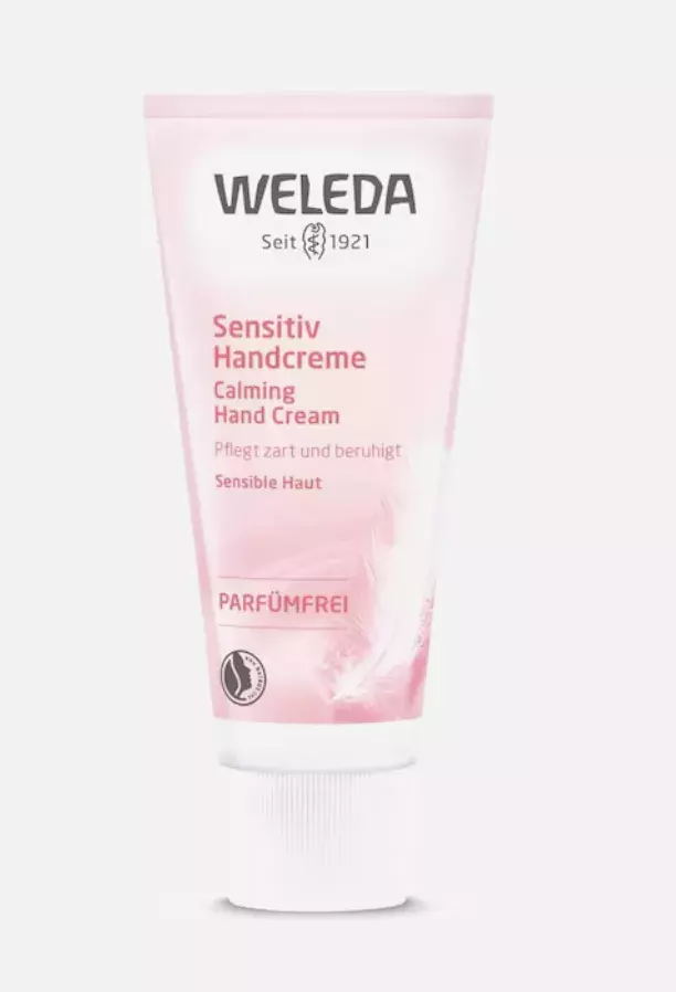 <p>Mandlový krém na ruce, Weleda, 269 Kč</p>
