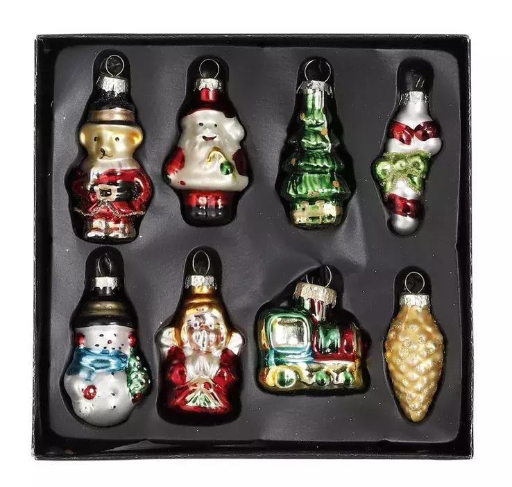 retro vánoční ozdoba