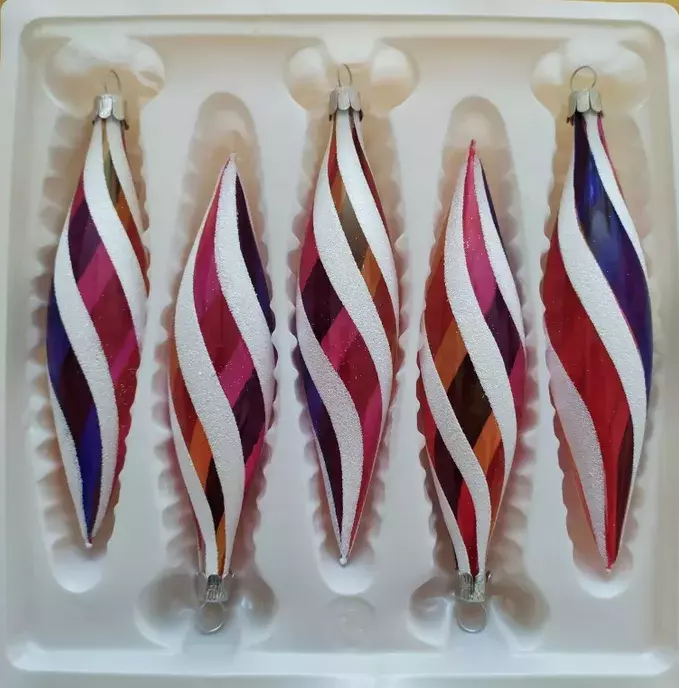 retro vánoční ozdoba