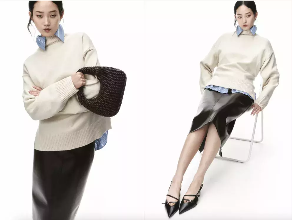 oversized svetr s rolákem