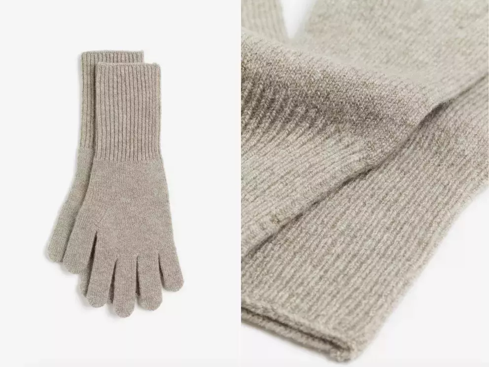 Rukavice z kašmírové směsi
