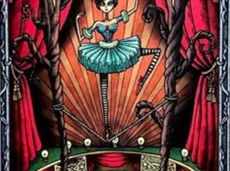 <p>Tarotová karta 2 hole</p>
