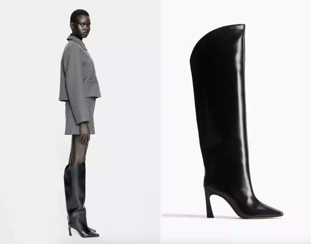 kozačky vysoké po kolena