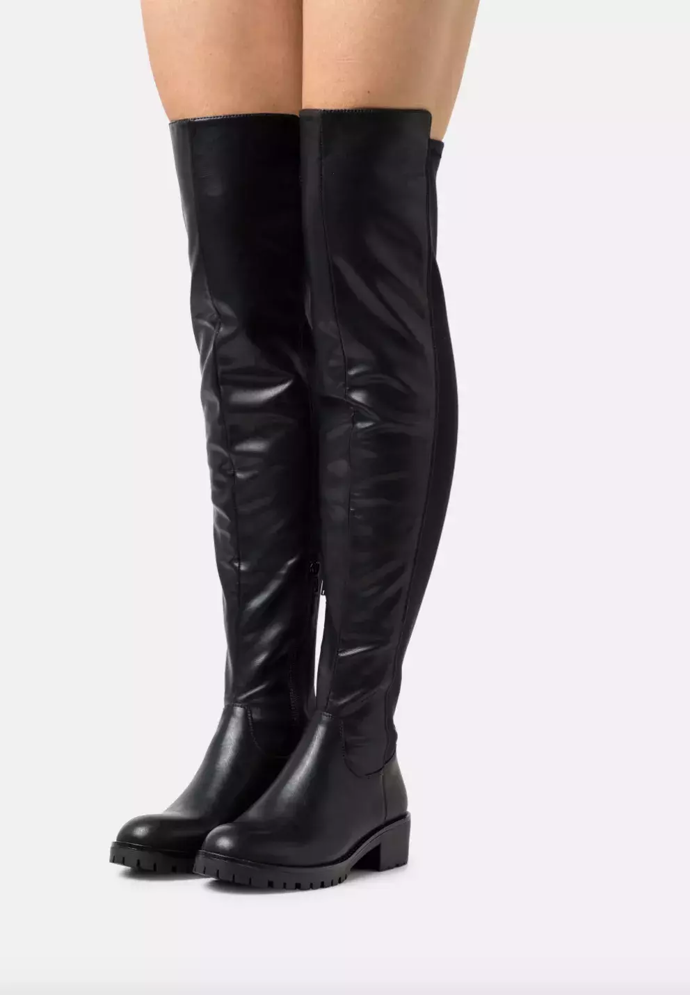 vysoké dámské kozačky nad kolena