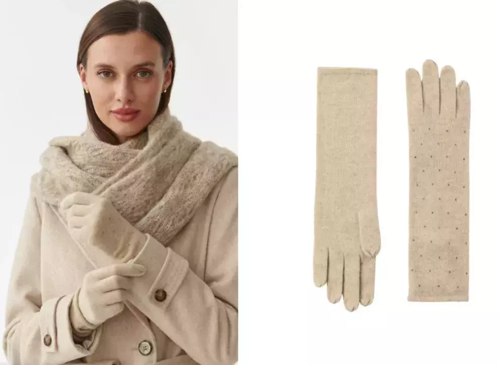 DÁMSKÉ PLETENÉ RUKAVICE SEVERIL