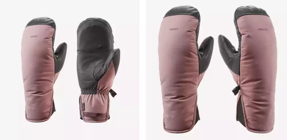 Lyžařské palčáky 500 pro dospělé