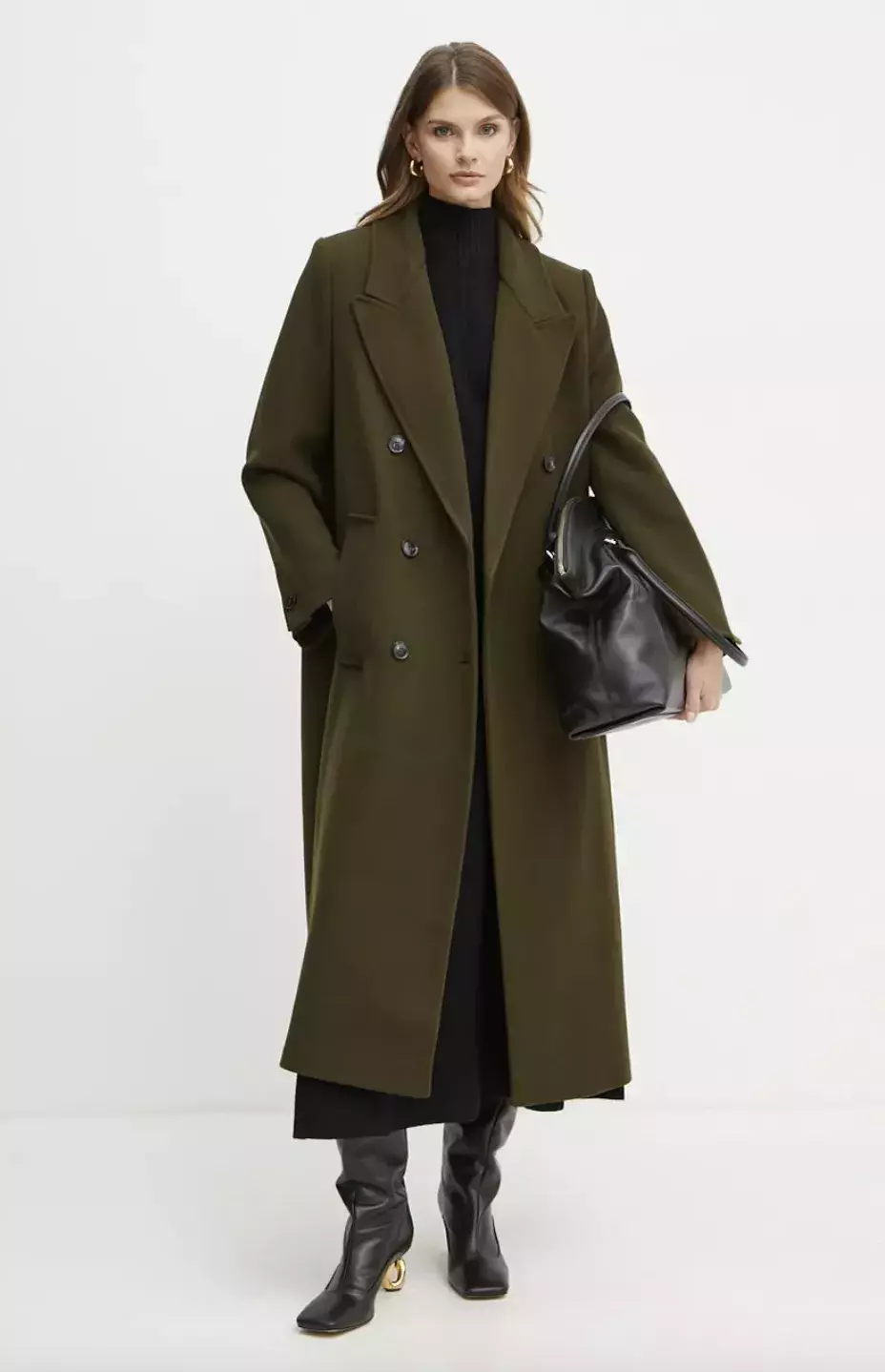 Vlněný kabát Ivy Oak