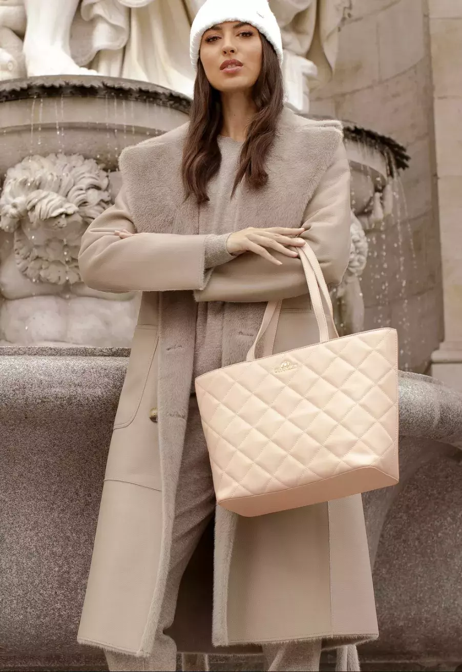 Dámský kabát s oboustranným zavazováním