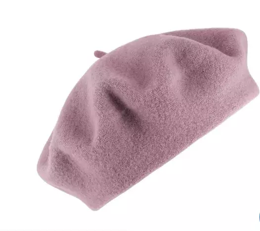 Baret růžový dámský - Flora