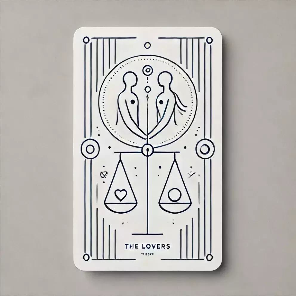Tarotová karta Milenci