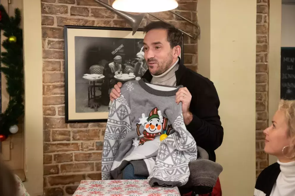 seriál ulice, vánoční dárky