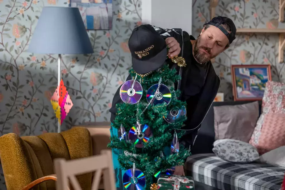 seriál Ulice, vánoční výzdoba